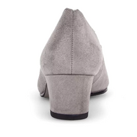 WOMEN'S GABOR 52.221.13 COMFORT SCALLOPED PUMPS | FUMO GREY