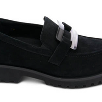 WOMEN'S VANELI ZINTA LOAFER | BLACK SUEDE