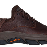 MEN'S SKECHERS SLIP-INS: RESPECTED - GARRETT | RED / BROWN