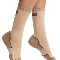 WOMEN'S UGG LUANN WINTER BOOT SOCK | MUSTARD SEED / ANTELOPE