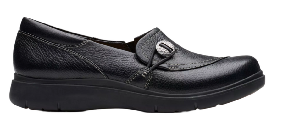 WOMEN'S CLARKS CERTINA EASE | BLACK LEATHER