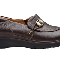 WOMEN'S CLARKS CERTINA EASE | DARK BROWN LEATHER