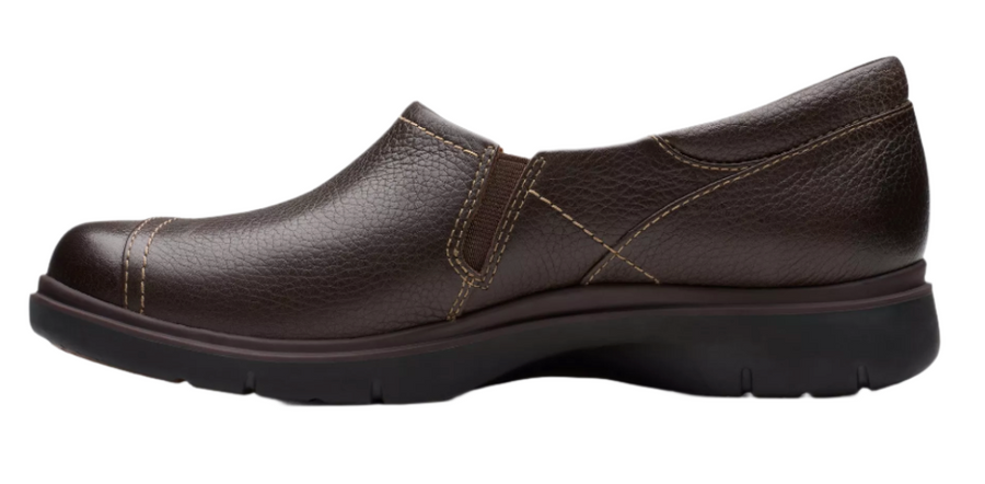 WOMEN'S CLARKS CERTINA EASE | DARK BROWN LEATHER