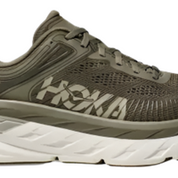 MEN'S HOKA BONDI 7 | OLIVE HAZE / WHITE