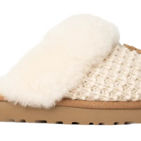 WOMEN'S UGG COZY KNIT SLIPPER | CREAM