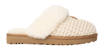 WOMEN'S UGG COZY KNIT SLIPPER | CREAM