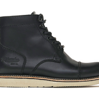 MEN'S MILWAUKEE BOOT CO. BRADY CAP TOE BOOT | BLACK