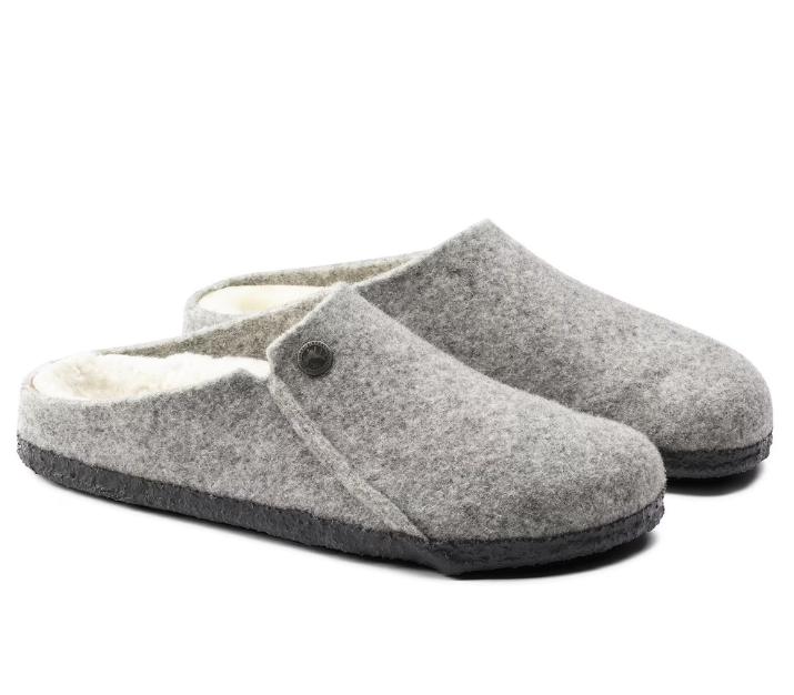 UNISEX BIRKENSTOCK ZERMATT SHEARLING | LIGHT GRAY