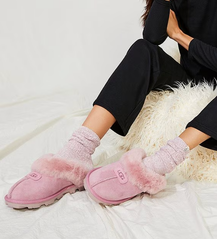 WOMEN'S UGG COQUETTE SLIPPER | DUSTY ORCHID