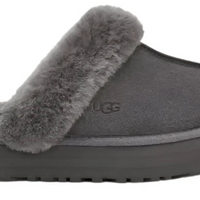 WOMEN'S UGG DISQUETTE SLIPPER | CHARCOAL