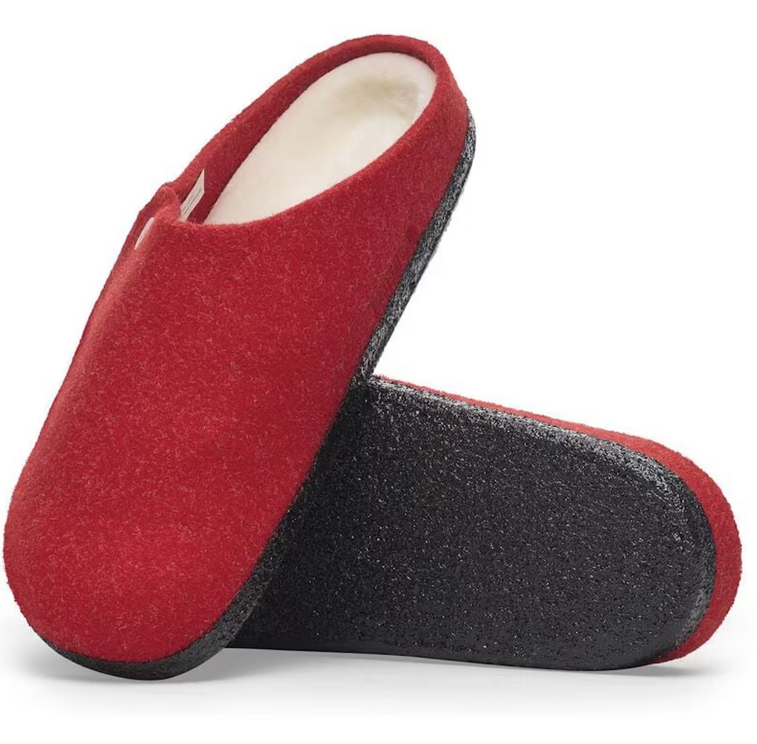 UNISEX BIRKENSTOCK ZERMATT SHEARLING | ACTIVE RED