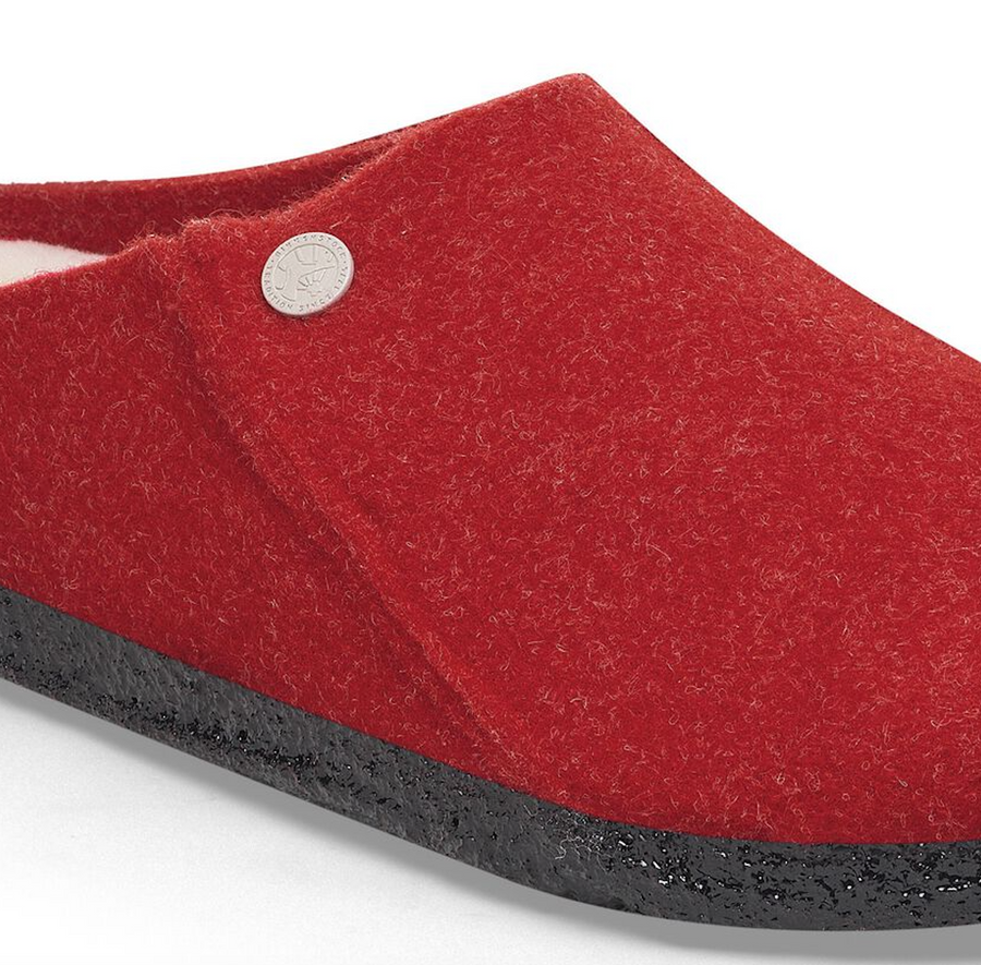 UNISEX BIRKENSTOCK ZERMATT SHEARLING | ACTIVE RED