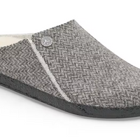 UNISEX BIRKENSTOCK ZERMATT SHEARLING | HERRINGBONE GRAY