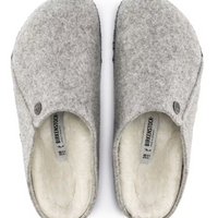 UNISEX BIRKENSTOCK ZERMATT SHEARLING | LIGHT GRAY