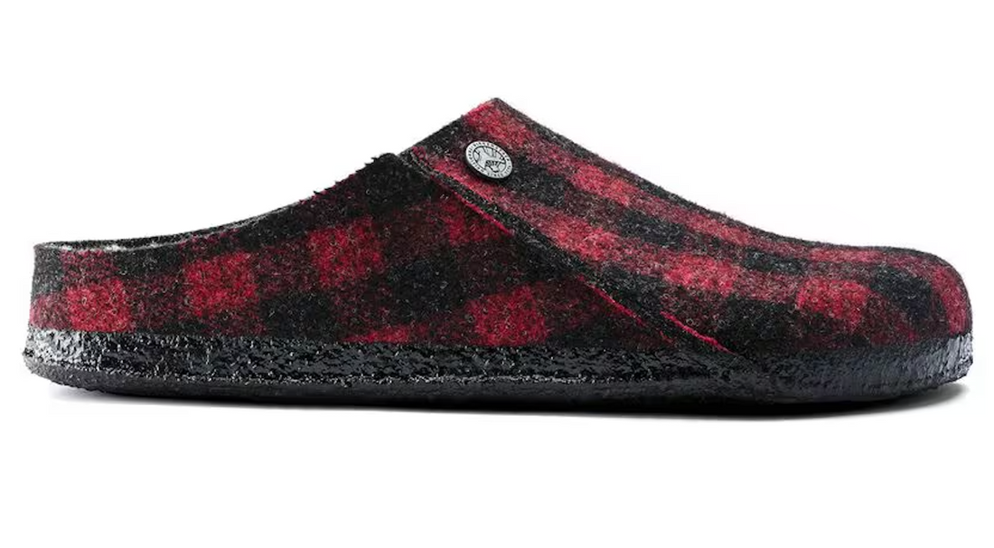 UNISEX BIRKENTOCK ZERMATT SHEARLING | RED PLAID