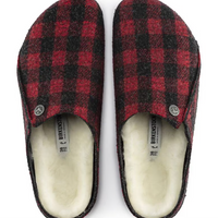 UNISEX BIRKENTOCK ZERMATT SHEARLING | RED PLAID