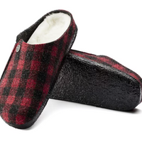 UNISEX BIRKENTOCK ZERMATT SHEARLING | RED PLAID