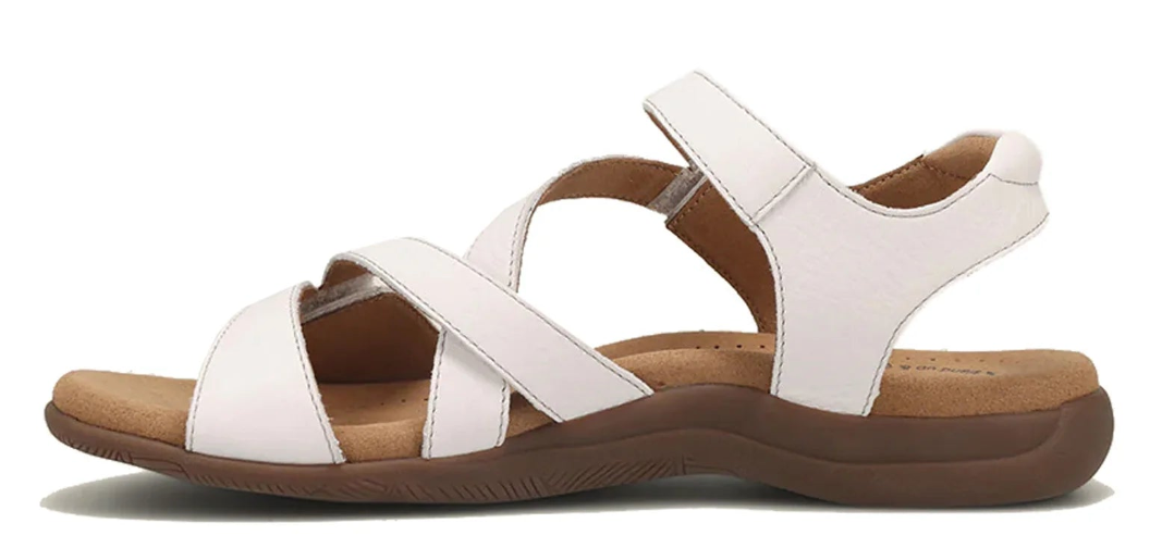 WOMEN'S TAOS BIG TIME SANDAL |  WHITE