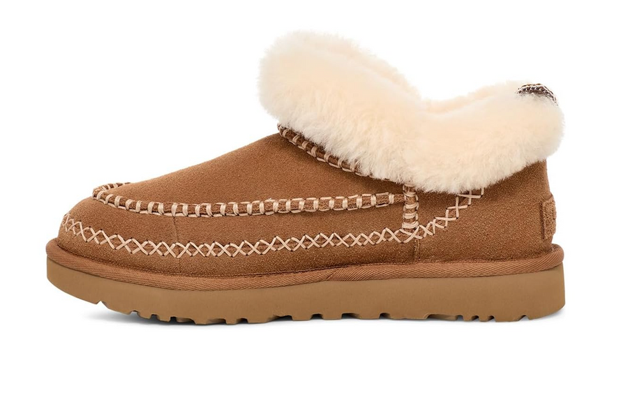 WOMEN'S UGG CLASSIC ULTRA MINI ALPINE | CHESTNUT