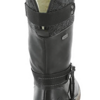 WOMEN'S RIEKER DOMINIKA 74 BOOT | SCHWARZ