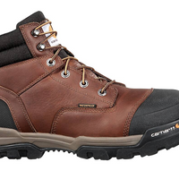 MEN'S CARHARTT GROUND FORCE WATERPROOF 6-INCH COMPOSITE TOE WORK  | PEANUT OIL TAN LEATHER