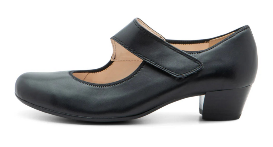 WOMEN'S ARA CALICO MARY JANE PUMP 35 MM | BLACK