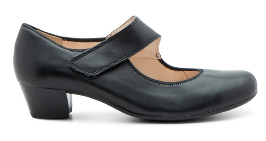 WOMEN'S ARA CALICO MARY JANE PUMP 35 MM | BLACK