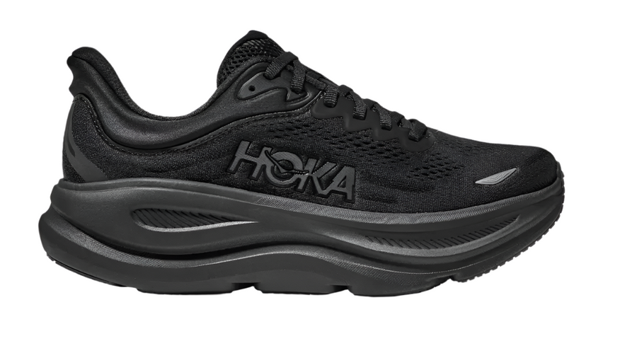 WOMEN'S HOKA BONDI 9 | BLACK / BLACK