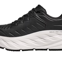 MEN'S HOKA BONDI SLIP RESISTANT | CARBON BLACK / WHITE