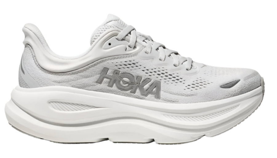 WOMEN'S HOKA BONDI 9 | STARDUST / SILVER