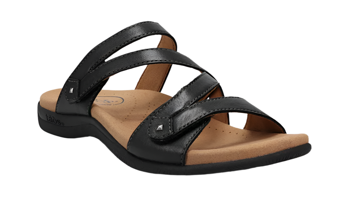 WOMEN'S TAOS DOUBLE U SANDAL | BLACK