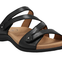 WOMEN'S TAOS DOUBLE U SANDAL | BLACK