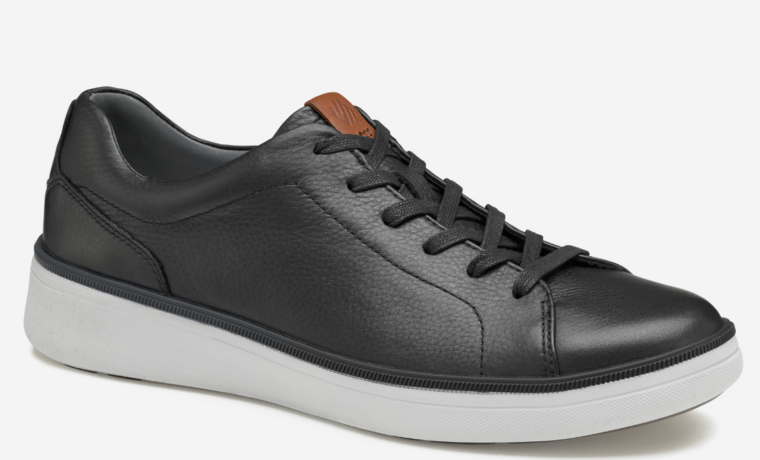 MEN'S JOHNSTON & MURPHY FOUST LACE UP SHOE | BLACK TUMBLED