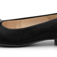 WOMEN'S ARA BAMBI FLAT | BLACK PUNTIKID