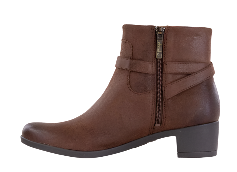 WOMEN'S DANSKO CAGNEY BOOT | BROWN BURNISHED SUEDE