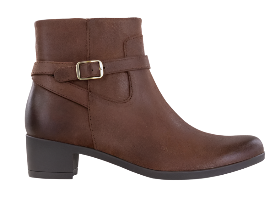 WOMEN'S DANSKO CAGNEY BOOT | BROWN BURNISHED SUEDE