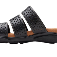 WOMEN'S CLARKS KITLY WALK SANDAL | BLACK