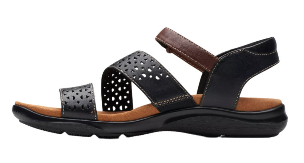 WOMEN'S CLARKS KITLY WAY SANDAL | BLACK