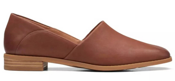 WOMEN'S CLARKS PURE BELLE | DARK TAN