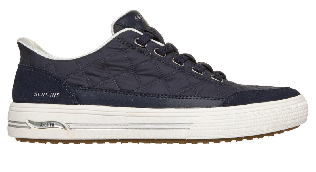 WOMEN'S SKECHERS ARCH FIT ARCADE-CUDDLE STEPS | DARK NAVY