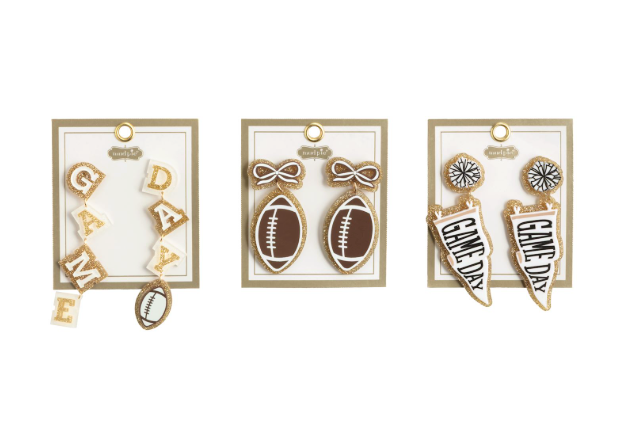 MUDPIE TAILGATE EARRINGS