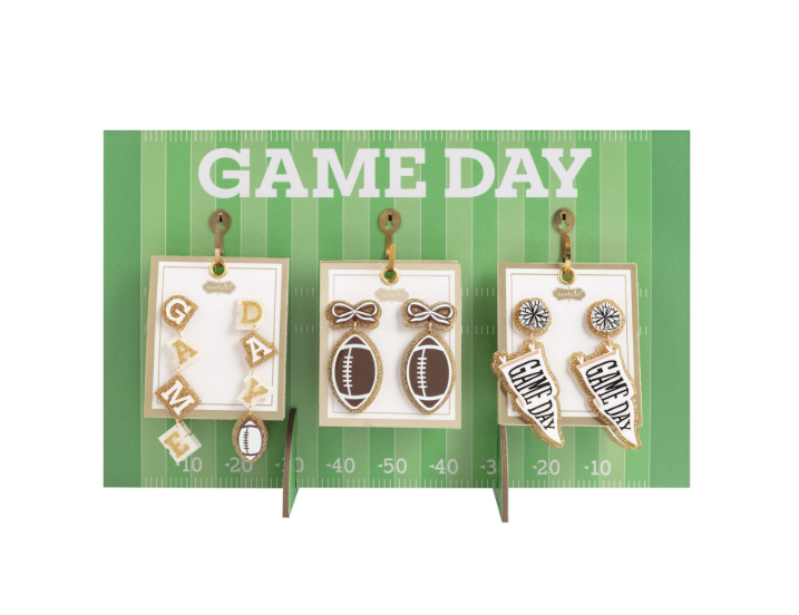 MUDPIE TAILGATE EARRINGS