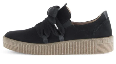WOMEN'S GABOR 6010.01.009 DORA SNEAKER | BLACK