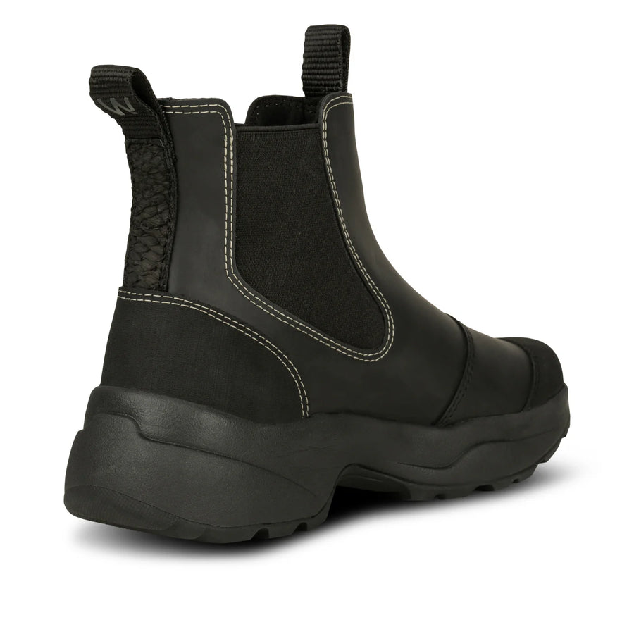 WOMEN'S WODEN SIRI WATERPROOF BOOT | BLACK | BLACK