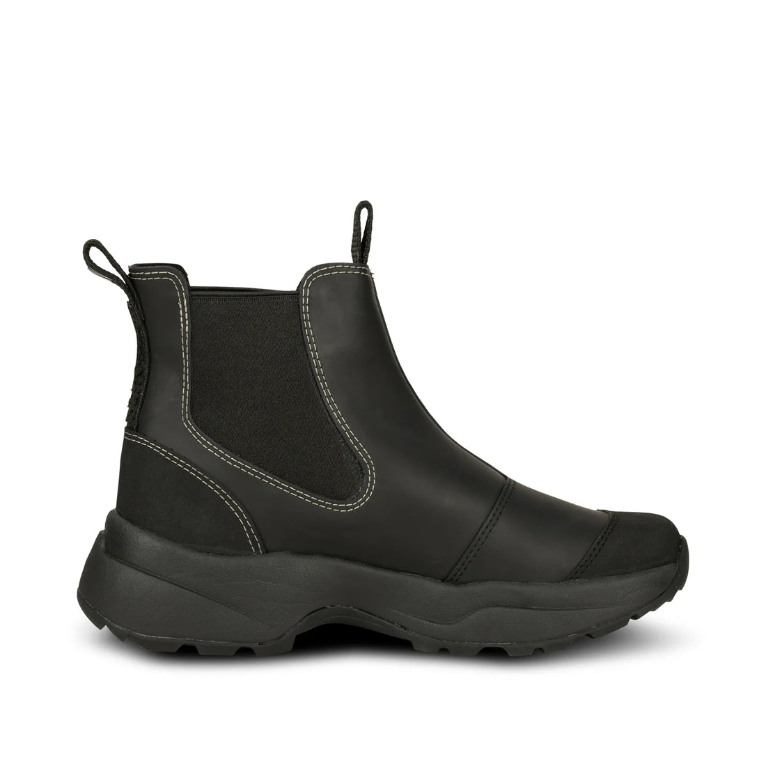 WOMEN'S WODEN SIRI WATERPROOF BOOT | BLACK | BLACK