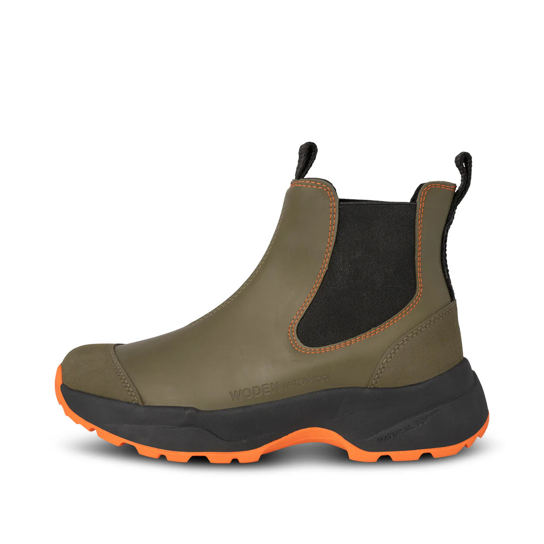 WOMEN'S WODEN SIRI WATERPROOF BOOT | DARK OLIVE
