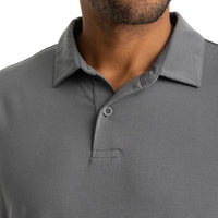 MEN'S FREE FLY ELEVATE POLO | SMOKE