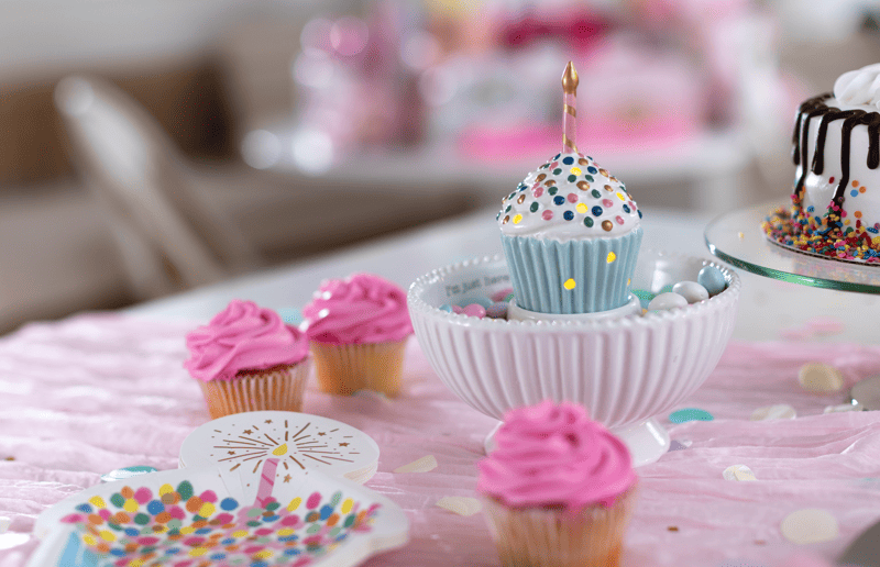 MUDPIE CUPCAKE LIGHT UP SITTER