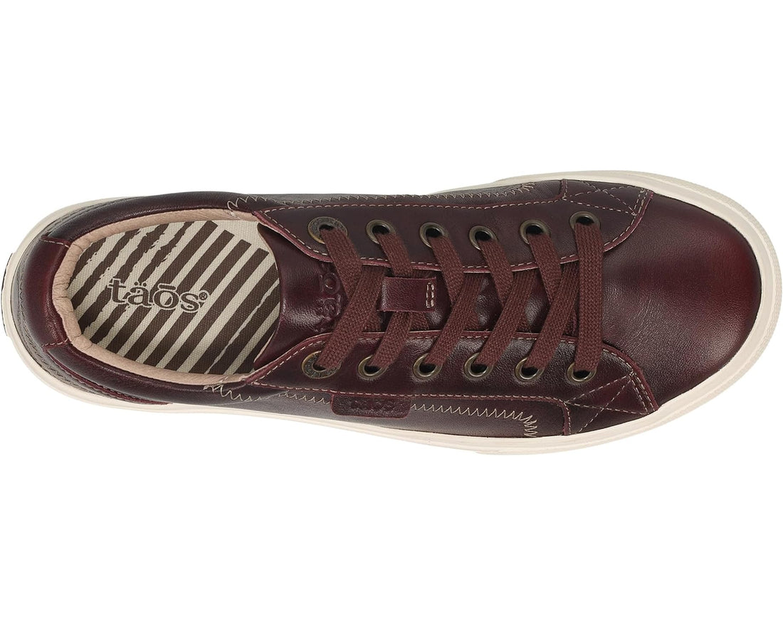 WOMEN'S TAOS PLIM SOUL LUX SNEAKER | MERLOT