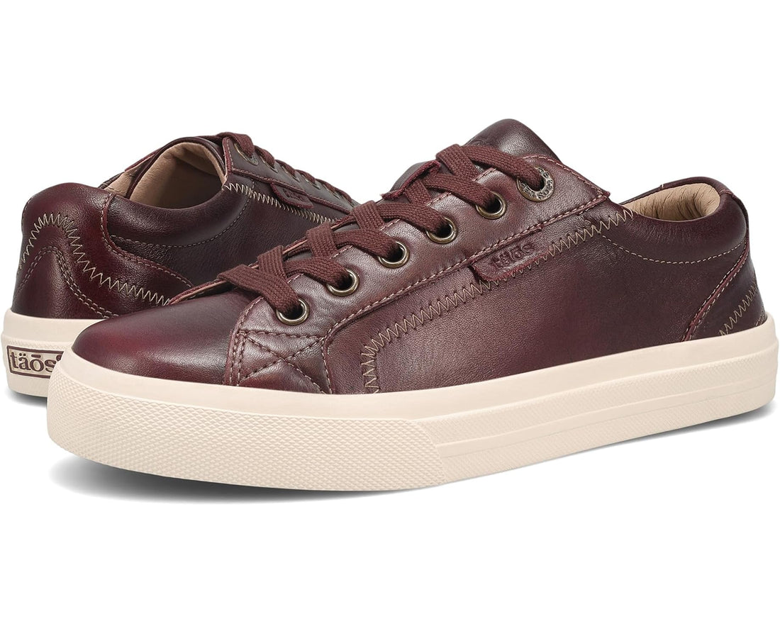 WOMEN'S TAOS PLIM SOUL LUX SNEAKER | MERLOT